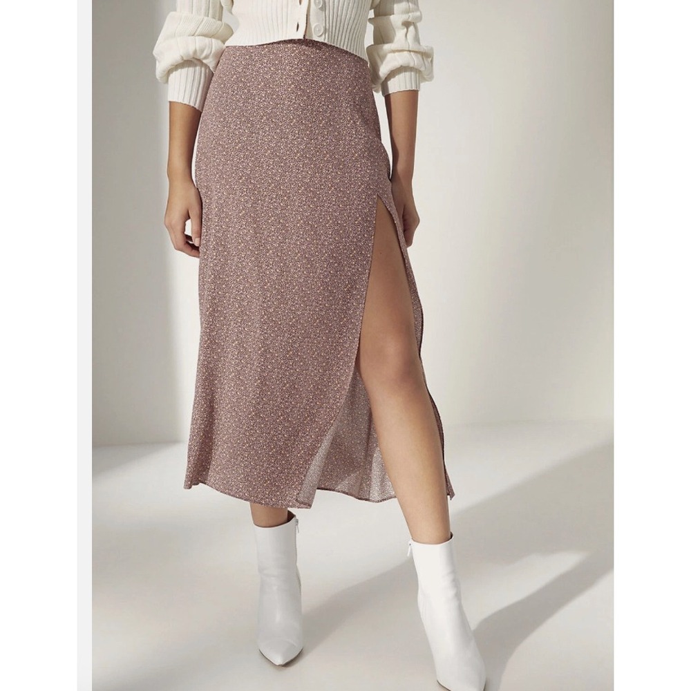 Wilfred Pink Midi Skirt